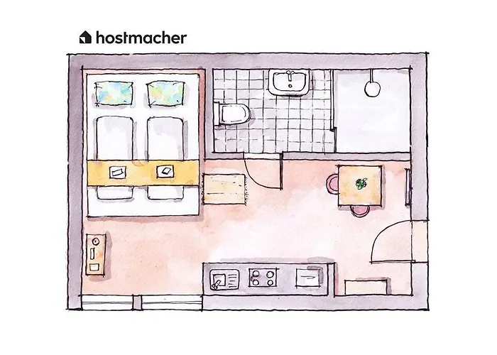 Compact Near Center By Hm *